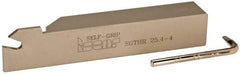 Iscar - SGTH, Right Hand Cut, 2.44" Max Workpc Diam, GTN 4.., GTR 4.. Insert, Indexable Cutoff Toolholder - 1.1 Max Depth of Cut, 1" Shank Width, 1" Shank Height, 5.9" OAL - Apex Tool & Supply