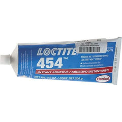 Loctite - 30 Gal Syringe Clear Instant Adhesive - 454 PRISM GEL 200G LOCTITEPRISMINSTADHS - Apex Tool & Supply