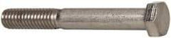 Value Collection - 3/8-16 UNC, 2-3/4" Length Under Head Hex Head Cap Screw - Partially Threaded, Grade 18-8 Stainless Steel, Uncoated, 9/16" Hex - Apex Tool & Supply