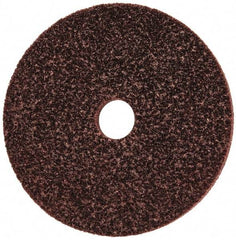 3M - 6" Diam, 1/2" Face Width, 1" Center Hole, Medium Grade, Aluminum Oxide Deburring Wheel - Unitized, Medium Density 5 Grade, 6,000 RPM - Apex Tool & Supply