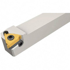 Iscar - External Thread, Right Hand Cut, 1-1/4" Shank Width x 1-1/4" Shank Height Indexable Threading Toolholder - 7" OAL, Various Insert Compatibility, SE Toolholder, Series IscarThread - Apex Tool & Supply