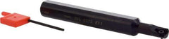 Iscar - Internal Thread, Left Hand Cut, 0.62" Shank Width x 0.62" Shank Height Indexable Threading Toolholder - 5" OAL, Various Insert Compatibility, SI Toolholder, Series IscarThread - Apex Tool & Supply