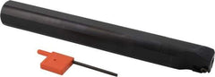 Iscar - Internal Thread, Left Hand Cut, 1" Shank Width x 1" Shank Height Indexable Threading Toolholder - 8" OAL, R 16 Insert Compatibility, SI Toolholder, Series SIL - Apex Tool & Supply