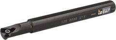 Iscar - Internal Thread, Right Hand Cut, 5/8" Shank Width x 5/8" Shank Height Indexable Threading Toolholder - 6" OAL, M 16 Insert Compatibility, SI Toolholder, Series SIR - Apex Tool & Supply