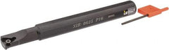Iscar - Internal Thread, Right Hand Cut, 3/4" Shank Width x 3/4" Shank Height Indexable Threading Toolholder - 7" OAL, P 16 Insert Compatibility, SI Toolholder, Series SIR - Apex Tool & Supply