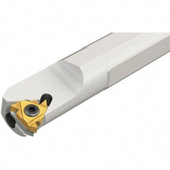 Iscar - Internal Thread, Right Hand Cut, 1-1/2" Shank Width x 1-1/2" Shank Height Indexable Threading Toolholder - 12" OAL, Various Insert Compatibility, SI Toolholder, Series IscarThread - Apex Tool & Supply