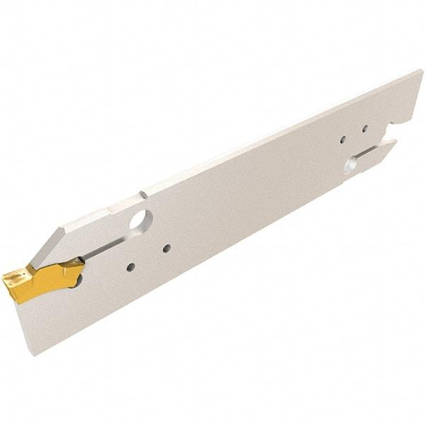 Iscar - 3" Groove Width, 18mm Max Depth of Cut, Neutral Cut, TGHN Indexable Grooving Blade - TGMF (Full Radius), TGMF/P Insert Style, Series Top Grip - Apex Tool & Supply