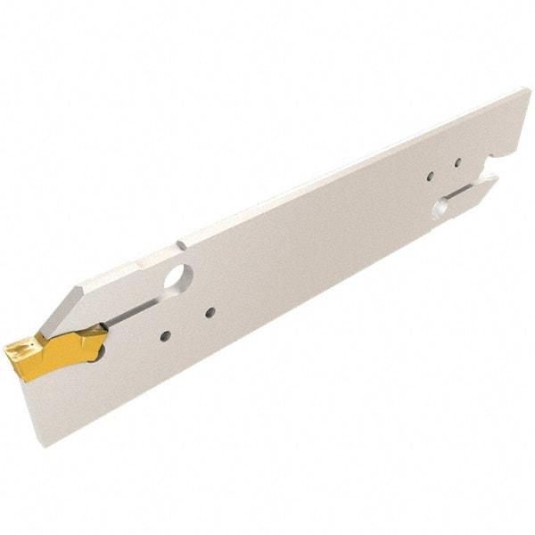 Iscar - 6 to 6.35mm Groove Width, 26mm Max Depth of Cut, Right Hand Cut, TGHN Indexable Grooving Blade - TGMF 6.. Insert Style, Series Top Grip - Apex Tool & Supply