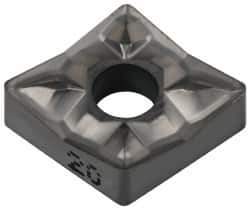 Iscar - CNMS432 12 Grade IC20 Carbide Turning Insert - Uncoated, 80° Diamond, 1/2" Inscr Circle, 3/16" Thick, 1/32" Corner Radius - Apex Tool & Supply