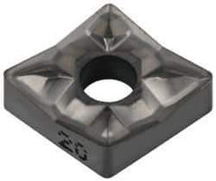 Iscar - CNMS432 12 Grade IC20 Carbide Turning Insert - Uncoated, 80° Diamond, 1/2" Inscr Circle, 3/16" Thick, 1/32" Corner Radius - Apex Tool & Supply