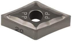 Iscar - DNMG331 PP Grade IC20 Carbide Turning Insert - Uncoated, 55° Diamond, 3/8" Inscr Circle, 3/16" Thick, 1/64" Corner Radius - Apex Tool & Supply
