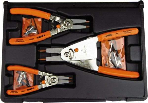 Lang - Retaining Ring Pliers - Standard Jaw, Standard Head - Apex Tool & Supply