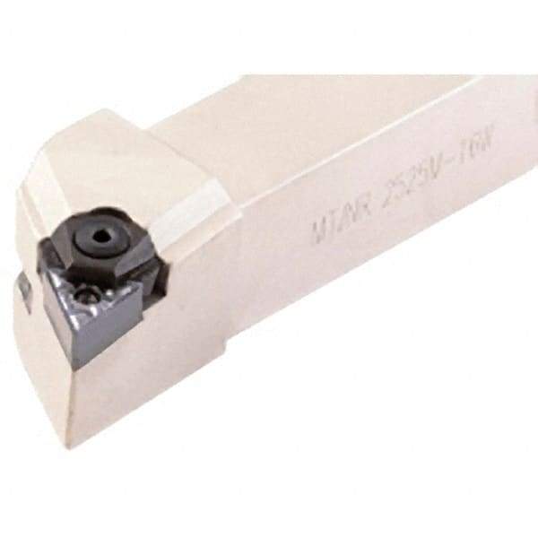 Iscar - MTJN, Left Hand Cut, 93° Lead Angle, 1" Shank Height x 1" Shank Width, Negative Rake Indexable Turning Toolholder - 6" OAL, TN..43.. Insert Compatibility, Series Isoturn - Apex Tool & Supply