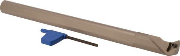 Iscar - 0.985" Min Bore Diam, 10" OAL, 3/4" Shank Diam, S-SDUC Indexable Boring Bar - 1.77" Max Bore Depth, DC.. 3 Insert, Screw Holding Method - Apex Tool & Supply