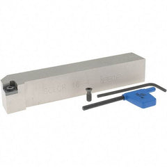Iscar - SCLC, Right Hand Cut, 1" Shank Height x 1" Shank Width, Neutral Rake Indexable Turning Toolholder - 6" OAL, CC.T 43.. Insert Compatibility, Series Isoturn - Apex Tool & Supply