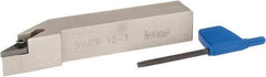 Iscar - SVJC, Right Hand Cut, 3° Lead Angle, 3/4" Shank Height x 3/4" Shank Width, Neutral Rake Indexable Turning Toolholder - 4-1/2" OAL, VB..33. Insert Compatibility, Series Isoturn - Apex Tool & Supply