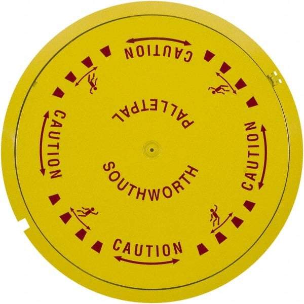 Pallet Pal - Turntables Type: Low Profile Disk Diameter (Inch): 43-5/8 - Apex Tool & Supply