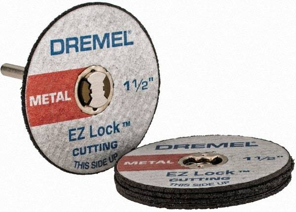 Dremel - 1/3" Hole, Bow Tie Mandrel Kit - 1-1/2" OAL, 1/8" Shank Diam - Apex Tool & Supply