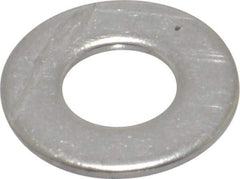 Value Collection - #10 Screw, Grade 316 Stainless Steel Standard Flat Washer - 13/64" ID x 7/16" OD, 0.031" Thick, Plain Finish - Apex Tool & Supply