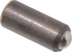 Gibraltar - 0.284" Body Length x 1/8" Body Diam, 2 Lb Init to 5 Lb Final End Force, Steel Press Fit Ball Plunger - 0.093" Ball Diam, 0.035" Max Ball Reach, +0.0010; +0.0020" Tolerance - Apex Tool & Supply