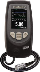 Made in USA - 0 to 250 mil Color LCD Coating Thickness Gage - For Use with PosTector 200, 6000, DPM, SPG & UTG Probes - Apex Tool & Supply
