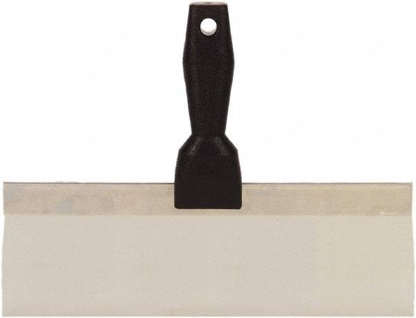 Hyde Tools - 12" Wide Flexible Blade Stainless Steel Joint Knife - Flexible, Polypropylene Handle - Apex Tool & Supply