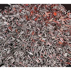 Techniks - Tumbling Media Carrier Material: Steel Abrasive Material: 304 Stainless Steel - Apex Tool & Supply