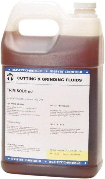 Master Fluid Solutions - 1 Gal Jug Cutting & Grinding Fluid - Liquid - Apex Tool & Supply