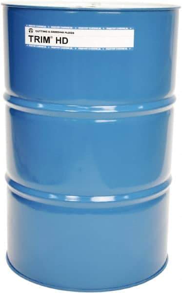 Master Fluid Solutions - Trim HD, 54 Gal Drum Cutting & Grinding Fluid - Synthetic, For Cutting, Grinding - Apex Tool & Supply