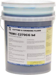 Master Fluid Solutions - Trim C270CG bd, 5 Gal Pail Cutting & Grinding Fluid - Synthetic, For Cutting, Grinding - Apex Tool & Supply