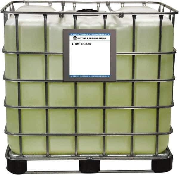 Master Fluid Solutions - Trim SC536, 270 Gal Tote Cutting & Grinding Fluid - Semisynthetic, For Cutting, Grinding - Apex Tool & Supply
