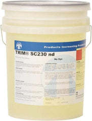 Master Fluid Solutions - Trim SC230 nd, 5 Gal Pail Cutting & Grinding Fluid - Semisynthetic, For Cutting, Grinding - Apex Tool & Supply