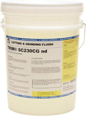 Master Fluid Solutions - Trim SC230CG nd, 5 Gal Pail Cutting & Grinding Fluid - Semisynthetic, For Cutting, Grinding - Apex Tool & Supply
