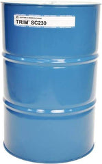 Master Fluid Solutions - Trim SC230, 54 Gal Drum Cutting & Grinding Fluid - Semisynthetic, For Cutting, Grinding - Apex Tool & Supply