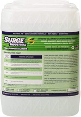 Surge Industrial - 5 Gal Bucket Cleaner/Degreaser - Liquid, Neutral pH, Unscented - Apex Tool & Supply