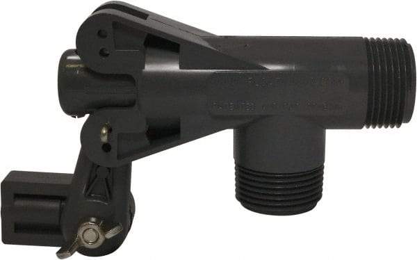 Control Devices - 1-1/2" Pipe, PVC, Angle Pattern-Double Seat, Mechanical Float Valve - 100 psi, MNPT End Connections - Apex Tool & Supply