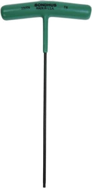 Bondhus - T6 Torx Key - T-Handle Cushion Grip - Apex Tool & Supply