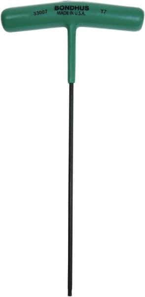 Bondhus - T7 Torx Key - T-Handle Cushion Grip - Apex Tool & Supply