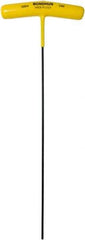 Bondhus - 5/64" Hex, T-Handle Cushion Grip, Hex Key - 229mm OAL, Inch System of Measurement - Apex Tool & Supply