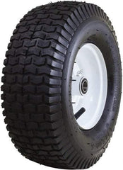 Marathon Industries - 5" Wide x 13" High x 5" Deep Turf Pneumatic Hand Truck Tire - 350 Lb Load Capacity - Apex Tool & Supply