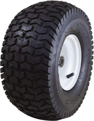 Marathon Industries - 6-7/64" Wide x 15" High x 7" Deep Turf Pneumatic Hand Truck Tire - 400 Lb Load Capacity - Apex Tool & Supply