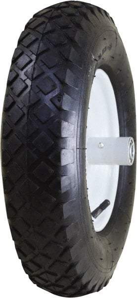 Marathon Industries - 3-25/64" Wide x 15-1/2" High x 6" Deep Pneumatic Hand Truck Tire - 400 Lb Load Capacity - Apex Tool & Supply