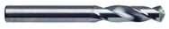 10.2mm Dia. - Cobalt General Purpose Stub Drill - 118° Point-Bright - Apex Tool & Supply