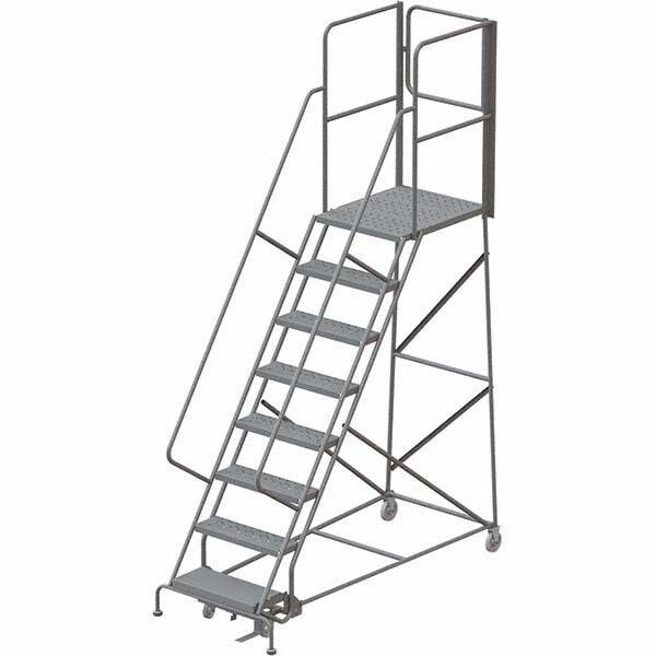 TRI-ARC - Rolling & Wall Mounted Ladders & Platforms Type: Rolling Warehouse Ladder Style: Rolling Platform Ladder - Apex Tool & Supply