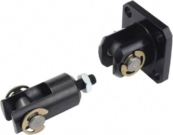 ARO/Ingersoll-Rand - Air Cylinder Double Clevis - For 4" Air Cylinders, Use with ARO/Ingersoll Rand Premair Compact Cylinders - Apex Tool & Supply