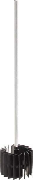 Hyde Tools - Steel & Polypropylene Paint Mixer - 17-1/2" Long, 5/16" Shank Diam, Compatible with 1 to 5 Gal Containers - Apex Tool & Supply