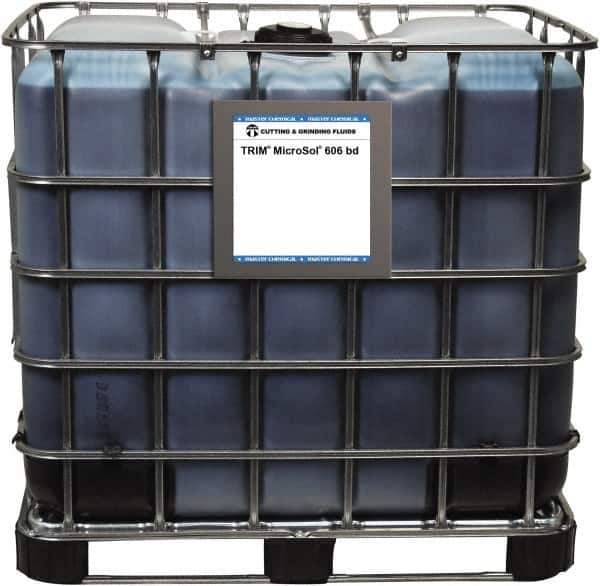 Master Fluid Solutions - Trim MicroSol 606 bd, 270 Gal Tote Cutting & Grinding Fluid - Semisynthetic - Apex Tool & Supply