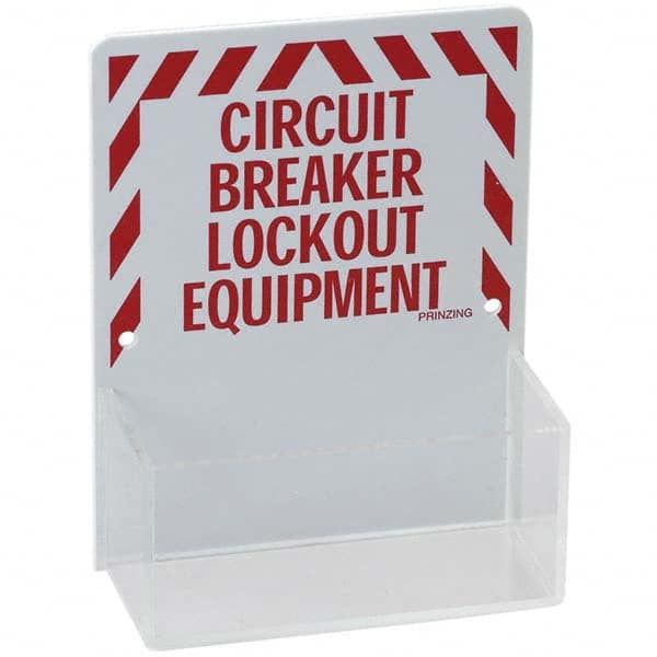 Brady - Empty Plastic Electrical Lockout Station - Apex Tool & Supply