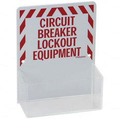 Brady - Empty Plastic Electrical Lockout Station - Apex Tool & Supply
