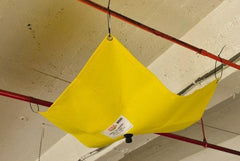 Eagle - Light-Duty, Square Leak Diverter Kit - 3' Long x 3' Wide x 20 mil Thick, Yellow - Apex Tool & Supply